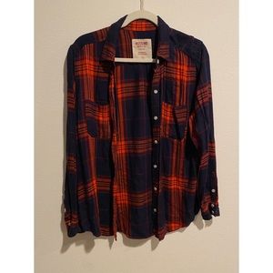 Mossimo Plaid Button Up
